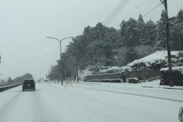 ❄飯塚の初雪☃